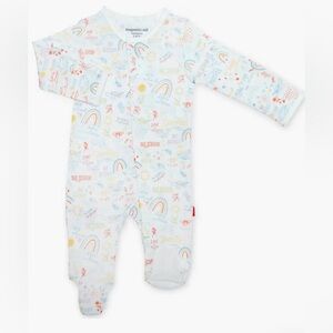 Magnetic Me Kids One Piece - Rainbow and Sunshine Print